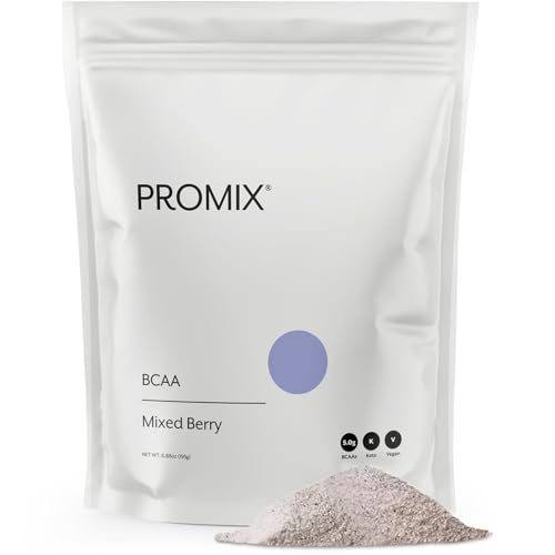 ProMix Nutrition BCAA Post-Workout Energy Powder, Mixed Berry - Plant-Based Branched Chain Amino Acids Supports Lean Muscle Growth, Recovery, Endurance & Reduces Soreness - 30 Servings (Pack of 1)