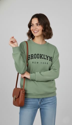 Image of Printed Graphic Sweatshirt Long Sleeves ROUNND Neck for Women's & Men | Unisex Sweatshirt Winter Wear