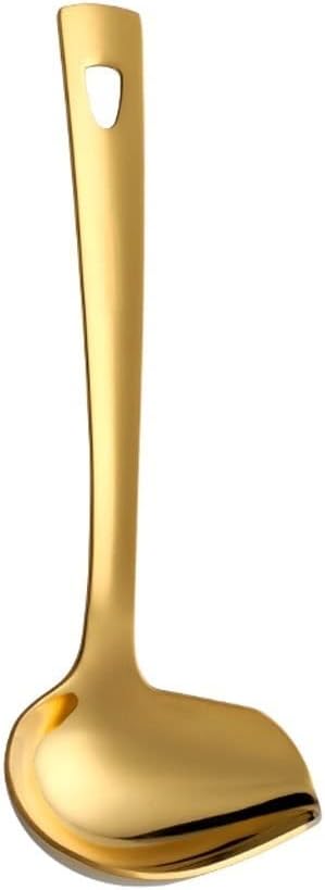 Tablespoons Fun Kitchen Ladle Cookware Soup Spoon, Set of 4 Pieces, Long Handle Soup Spoon and Enough Bowl Capacity, Great for Stirring and Serving Soup Serving Spoon (Color : D)