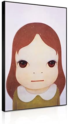 奈良美智 Yoshitomo Nara アートパネル アルミ合金 フレームつき飾り絵 かわいい漫画の女の子 奈良美智 Yoshitomo Nara アートパネル アルミ合金 フレームつき飾り絵 かわいい漫画の女の子