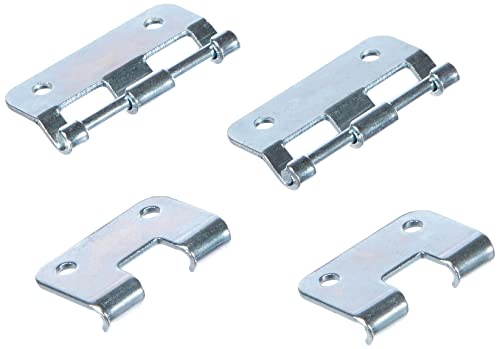 Adam Hall Hardware 2251 M2 AH - Lot de 2 Charnière Dégondable grande zinc en sachet