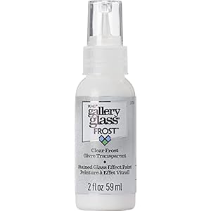FolkArt Gallery Glass Paint 2oz-Frost Clear