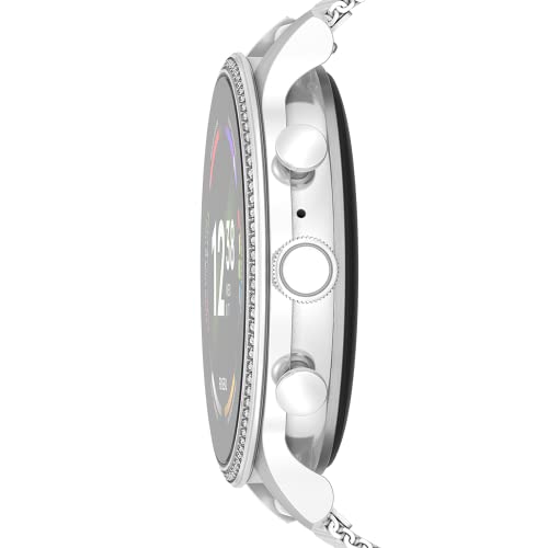 Image of Fossil Gen 6 Smartwatch Digital Black Dial Women's Watch-FTW6083