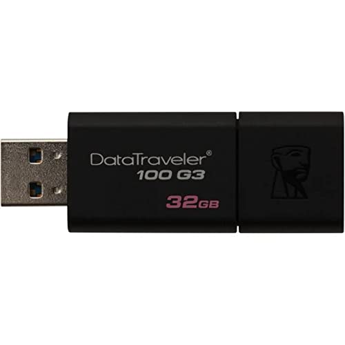 Image of Kingston 32GB 100 G3 USB 3.0 DataTraveler (DT100G3 /32GB) Black