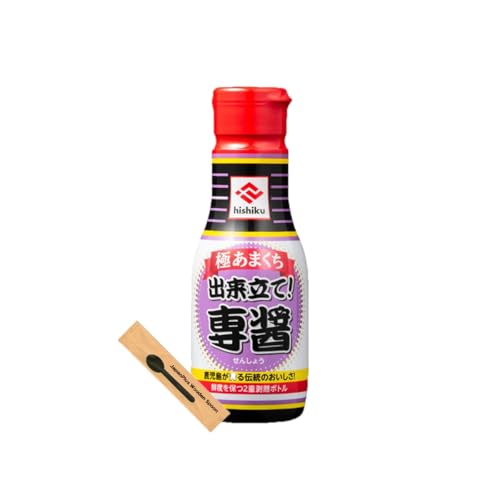 ヒシク 極あまくち 専醤 極甘口せんしょう200ml 薩摩 醤油 しょうゆ 甘口 藤安醸造 ジャパンプラス木製スプーン付