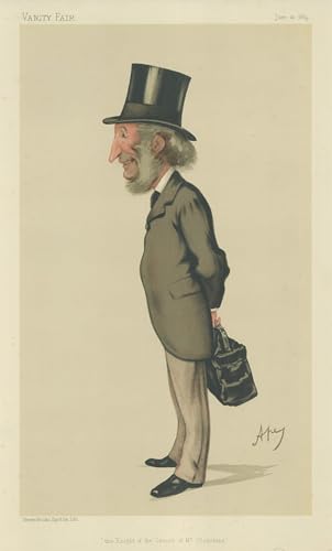 Impressions d'art Monsieur De Staal par Carlo Pellegrini, poster vintage de grande qualité