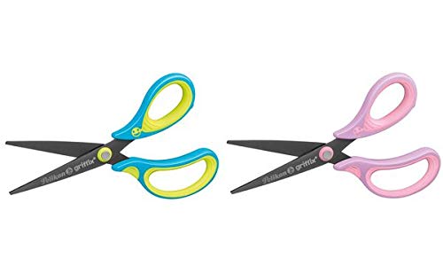 Preisvergleich Produktbild Schulschere griffix SC1BRS, Blue rechts, spitz