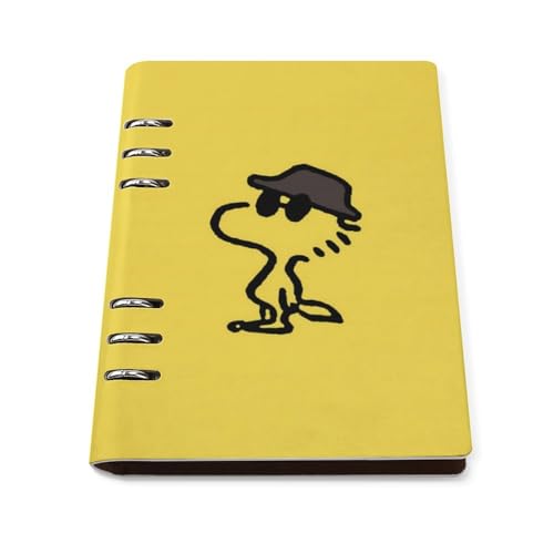 スヌーピー ルーズリーフ さらさら書ける メモ帳 ダイアリー ノート キャンパスノート 用途別 日記 A5 日記帳