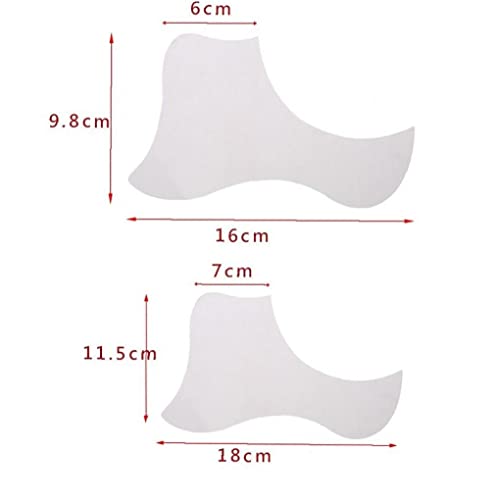 Lipfer 4pcs Folk Transparent Folk Acoustique Pickguard Pickguard Anti-Rayures Classical Guard Plate Pides Droplettes - Les Beatles, Paul McCartney, John Lennon, RIngo Starr, George Harrison Lipfer 4pcs Folk Transparent Folk Acoustique Pickguard Pickguard Anti-Rayures Classical Guard Plate Pides Droplettes – Image 6