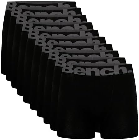 Bench Herren Boxershorts 5er-Pack - Atmungsaktive Baumwolle, Weich & Dehnbar In S-XXL