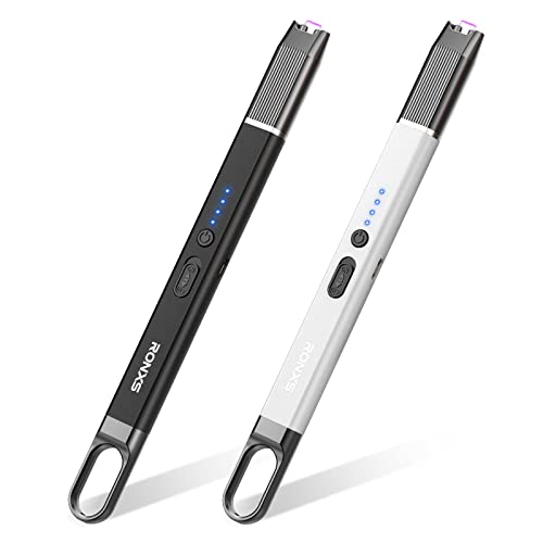 Navpeak Kerzenfeuerzeug Mit Langer Düse – Windstabil, Für Kerzen, Grill & Küche (Butan Separat)