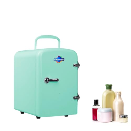 ROCKWELL 4L Car/Home Mini Cooler and Warmer for Drinks, Skincare, Cosmetics,Snacks & Medicine – Green (B0D7MBVP38) Amazon Price History, Amazon Price Tracker