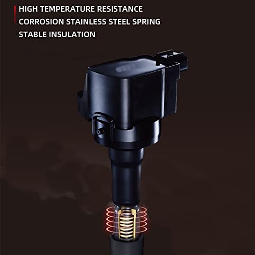 image for Dasbecan Set of 4 Ignition Coil Pack Compatible with Lexus CT200h Pont