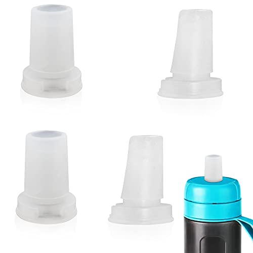 DanziX Paquete de 4 boquillas de silicona para botella de agua sin BPA, compatibles con botellas de agua Brita de 20, 26, 32 y 36 g
