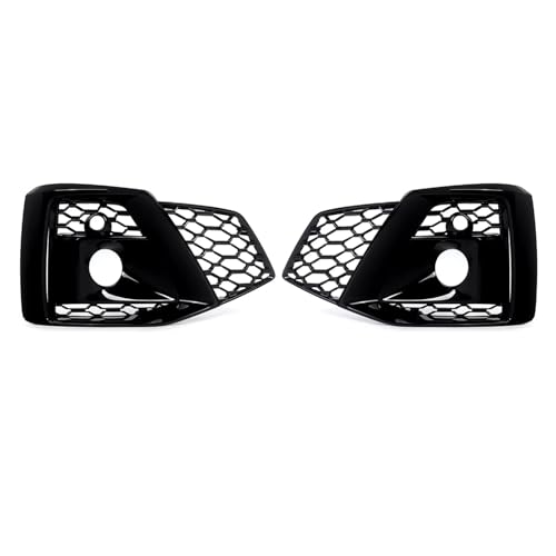 Grille de phares antibrouillard pour A5 Coupé 2020-2023 - 2 pièces cache calandre avant noir
