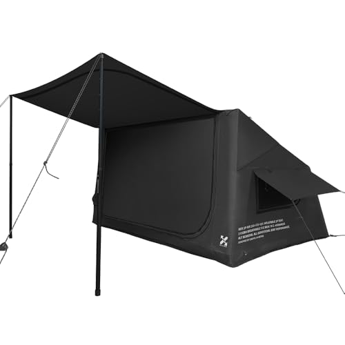 CAMVIL 2025 Upgraded Canvas Inflatable Camping Tent with...