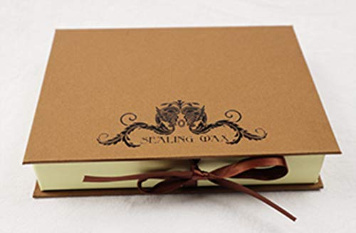 Miniatura 4 de Sello de cera de libélula, cuchara derretida, palitos de cera de sellado, juego de caja de libro de regalo de vela, invitación de boda, vacaciones,