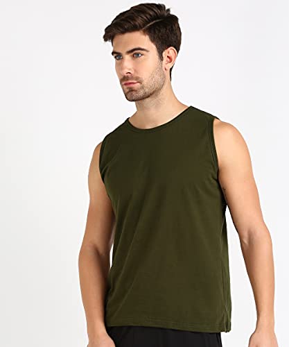 Image of Rock Paper Scissors Men Vest Cotton Workout Wear Gym Vest