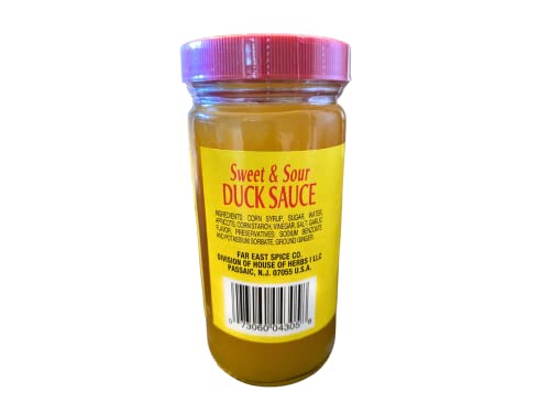 Sweet & Sour Sauce - 8 Ounce Jar of Chinese Duck Sauce Authentic Asian Sauce Duck (2-pack)
