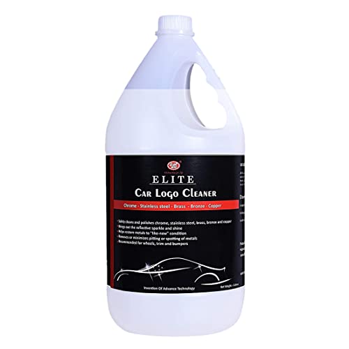 UE Elite Car Logo Cleaner renews shine and sparkle metals by removing surface rust, stains, oxidation, water spots, corrosion and tarnish – 5 Liter Car Care/Car Accessories/Automotive Products