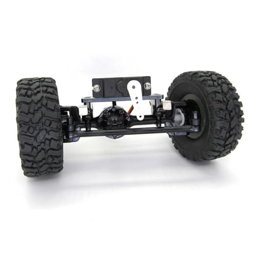Kit de base essieu métallique WPL : solution jeu de direction pour camions RC 1/16 - 3