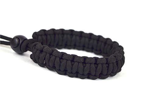 Image of Paracord Wrist Strap for robust hand grip to hold all DSLR camera /heavy gear /Binocular