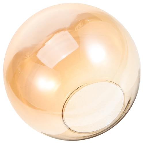 Artibetter Lampenschirm Aus Glas Kugelförmig 5 Zoll Ersatz Für Pendelleuchte Wohnzimmer Schlafzimmer Dekorativer Glasschirm Für Kronleuchter Und Hängelampe