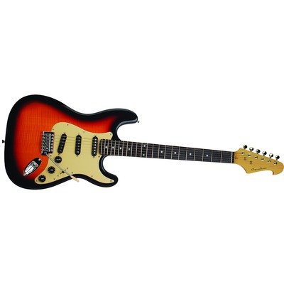 Ashley Entertainment Corp.AIL 94FM Electric Guitar in Flame / Maple