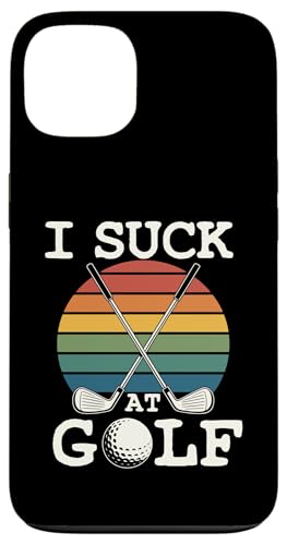 I Suck At Golf Joke ʔSt s Ȓj St X}zP[X iPhone 13 p