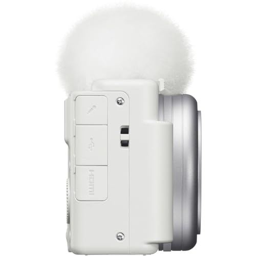 Cámara Digital Sony ZV-1F Blanca con Accesorios miniatura 7