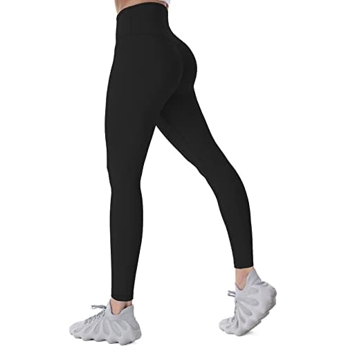 Sunzel Womens Workout Leggings with High Waist Tummy Control