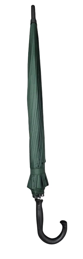 onestopbuys 16 Ribs Large Golf Umbrella Automatic Open Water Resistant for Men Women (bottle green)