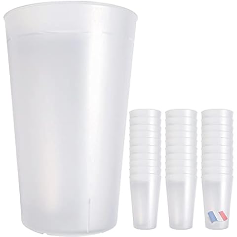 SPECIAL-DAY 25 vasos reutilizables 30 cl rígidos Cover