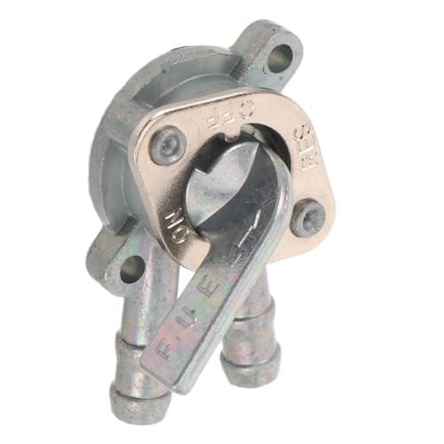 NOLITOY Válvula de Cierre de Combustible para Moto y Generador Válvula Petcock de Vías Compatible con Motores de Marca Reconocida Resistente y Segura para Control Preciso del Flujo de
