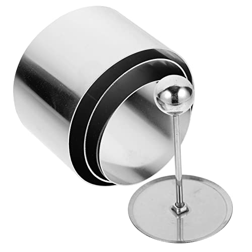 CIYODO 1 Set Stainless Steel Cake Set Mousse Rings for Baking for Cake Decorating and Mousse Preparation Non Stick Chefs