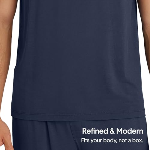 Image of Tommy John Men's Second Skin Modal Short Sleeve Crew Neck Sleep Tee