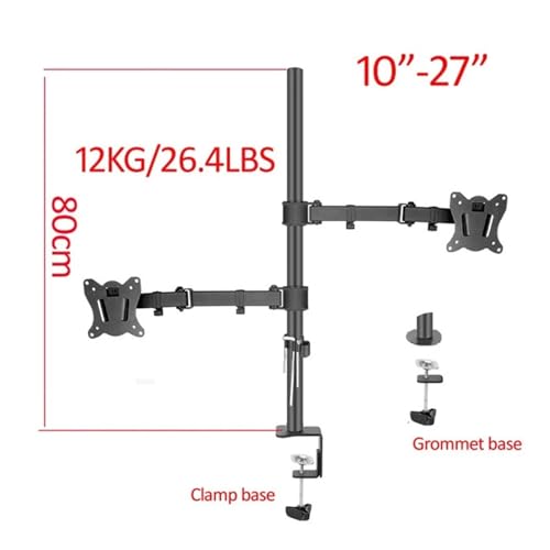 Support PC double écran ergonomique pour soulager les douleurs de dos - 3