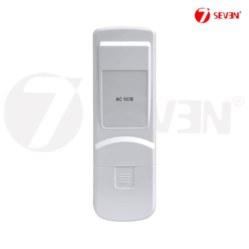 Image of 7SEVEN Compatible with O General AC Remote Control AR-RAE1E Model 107B Suitable for 1 1.5 2 Ton Split & Window Air Conditioner - Match Key by Key Exactly with existing OGeneral AC Remote Function