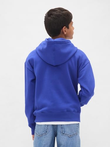 Image of GAP Boys' Logo Hoodie Hooded Sweatshirt