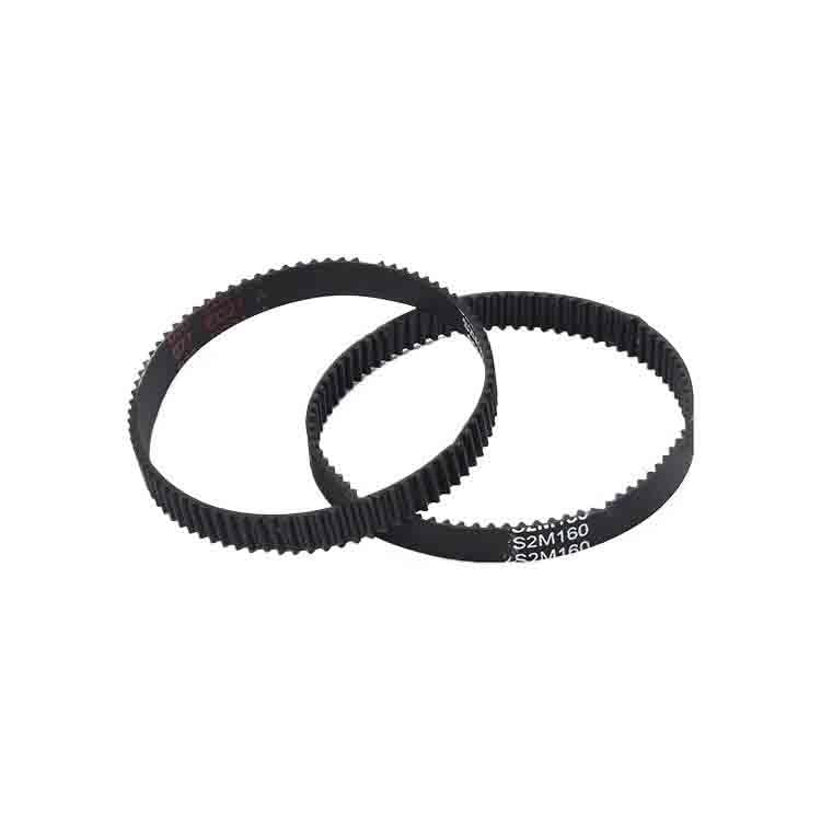 Courroie de distribution S2M 168mm en caoutchouc renforcé haute résistance, lot de 2