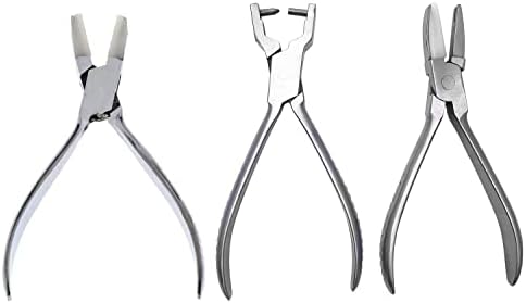 TUOREN 3 Pack Saxophone Spring Pliers Spring Needle Removal and Installation Set Suitable for Flute Clarinet Saxophone Woodwind Instrument