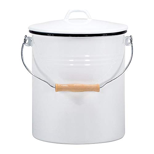 Krüger M10 - Cubo de Basura con Tapa, 10 L