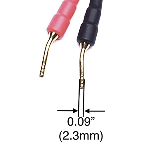 Cncess Cess-162 Pin Banana Plug To 4Mm Female Banana Jack/Speaker Wire, 4 Pack (Screw-Type To 4Mm) #TOP4