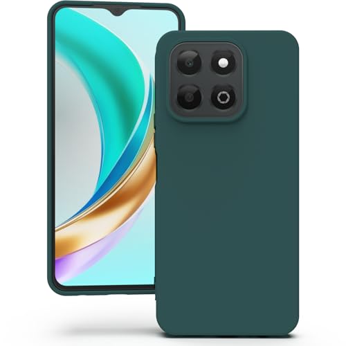 Coque Honor Magic 7 Lite YATWIN silicone souple vert foncé antichoc