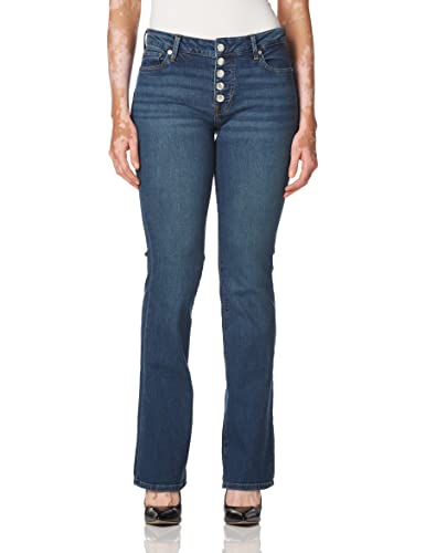 True Religion Womens Becca Mid Rise Bootcut Jeans Premium Stretch Denim Flattering Ladies Jeans product thumbnail 13