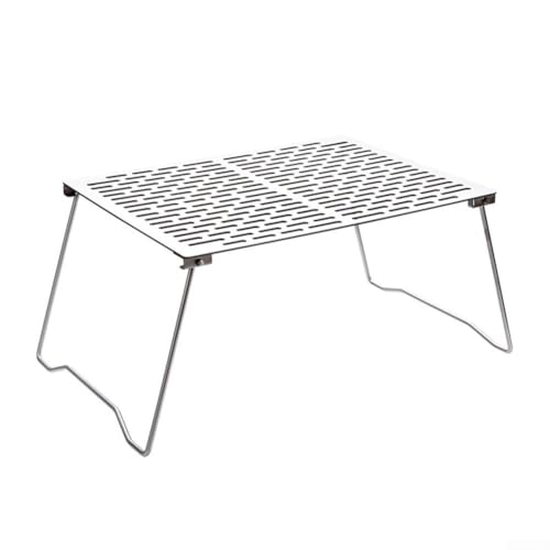 Malla para barbacoa en mesa plegable para picnics y acampadas 2