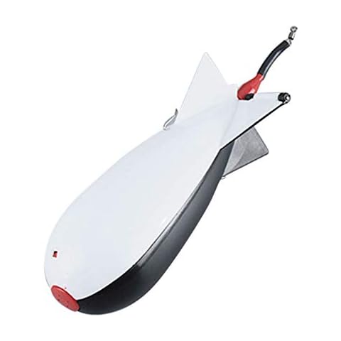Finetoknow Feeders Fishing Spomb Rocket Shape Spod Fishing Feeders Float Bait Holder Tackle Tool Accessories Cover