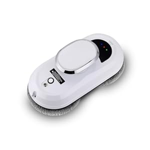 NK Fensterputzroboter – Intelligente Fensterreinigung, Rand-Erkennung, Anti-Fall-System und Multifunktionalität für Fenster, Spiegel und Fliesen