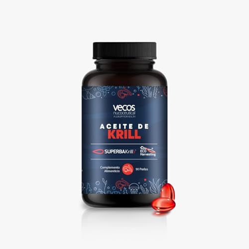 Aceite de Krill Antártico 1000mg SuperbaKrill2, Bote 90 Perlas