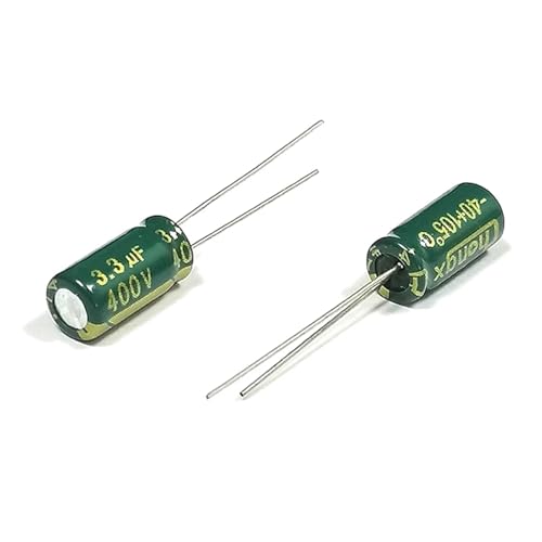 Condensateur 400V 8x12mm parfait pour restaurer vos vieux appareils